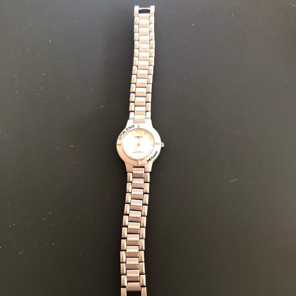 Spazio Milano stainless steel watch